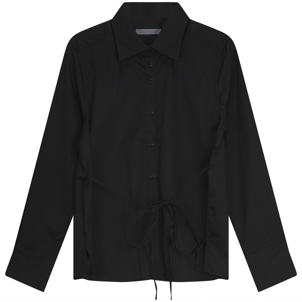 Maternity Blouse in Black - 8714 by Mark Benfield