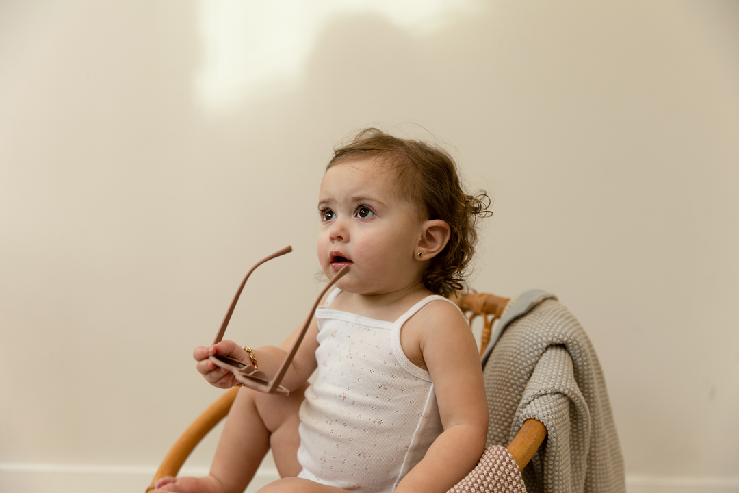 Pointelle Undershirt With Cherry Print White Mauve Baby Overall by {{ product_vemdor}}