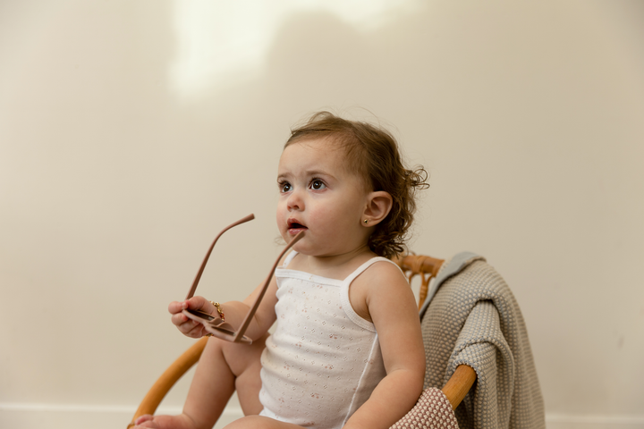 Pointelle Undershirt With Cherry Print White Mauve Baby Overall by {{ product_vemdor}}