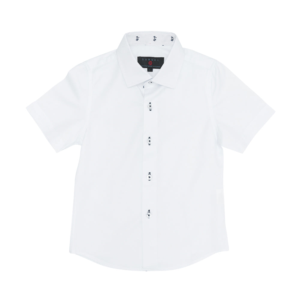 Short Sleeve Dress Shirt in by Samuel Jr