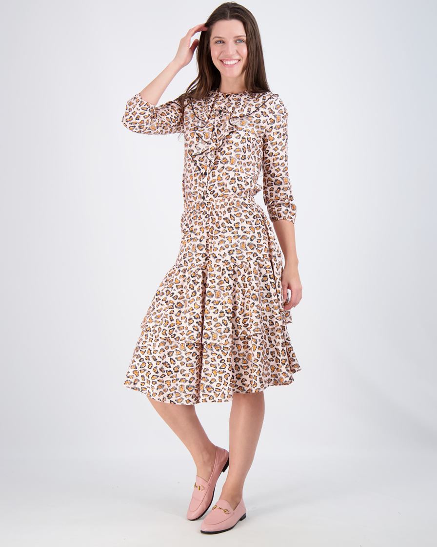 Leopard 2PC set in Pink Leopard by Ginger