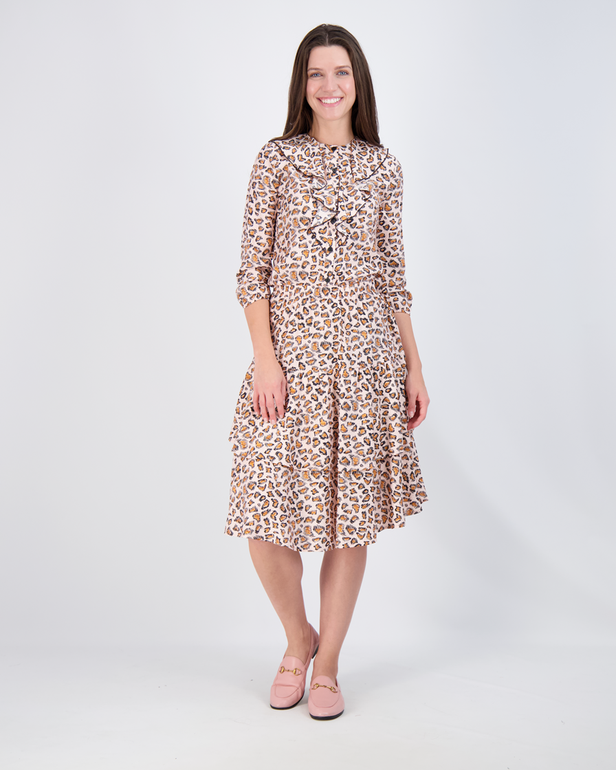 Leopard 2PC set in Pink Leopard by Ginger