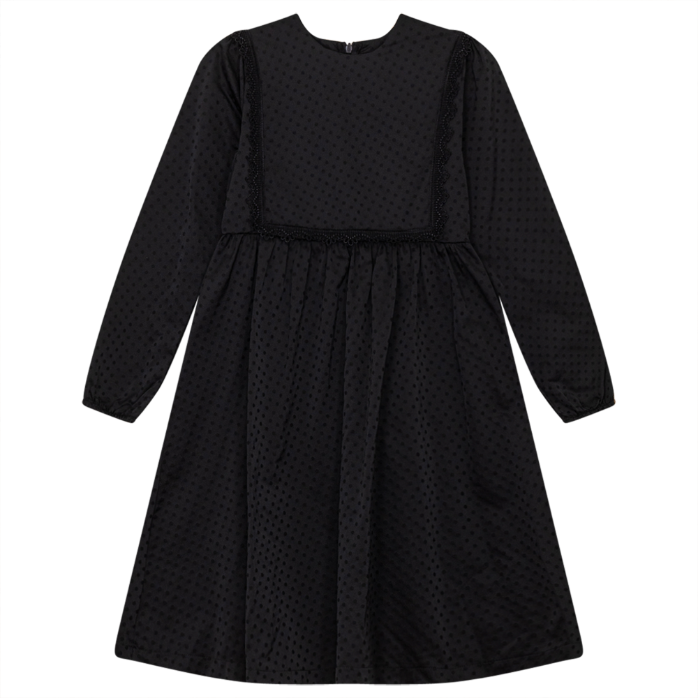 Lace Satin Dress in by Slice