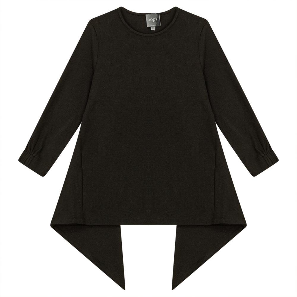 2PC Set Handkerchief Top With Maxi Straight Skirt in by Oops