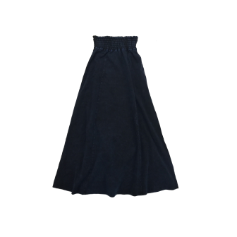 Wash Denim Skirt in Dark Denim Wash by Spades