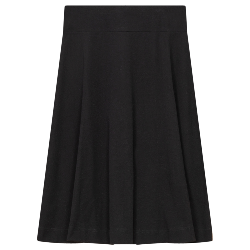 Cotton Short Pull On Skirt in by 24/7