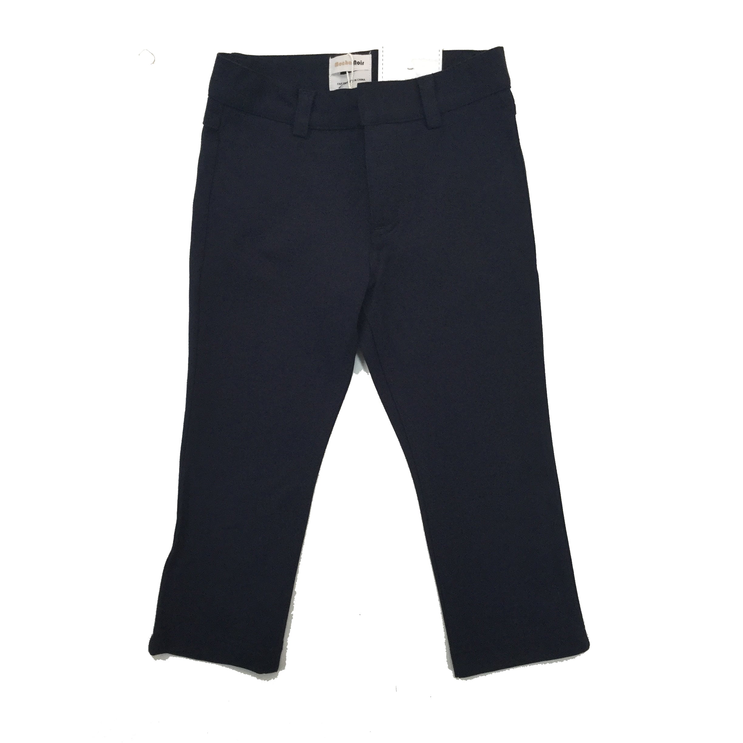 Stretch Skinny Pants in Dark Navy by Mocha Noir