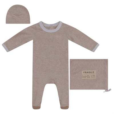 Onesie With Hat & Bag Fragile Baby Set - TheHushShop.com