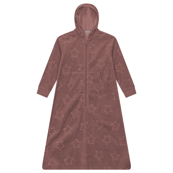 Star Jacquard Terry Robe Rose Girls Dress by {{ product_vemdor}}