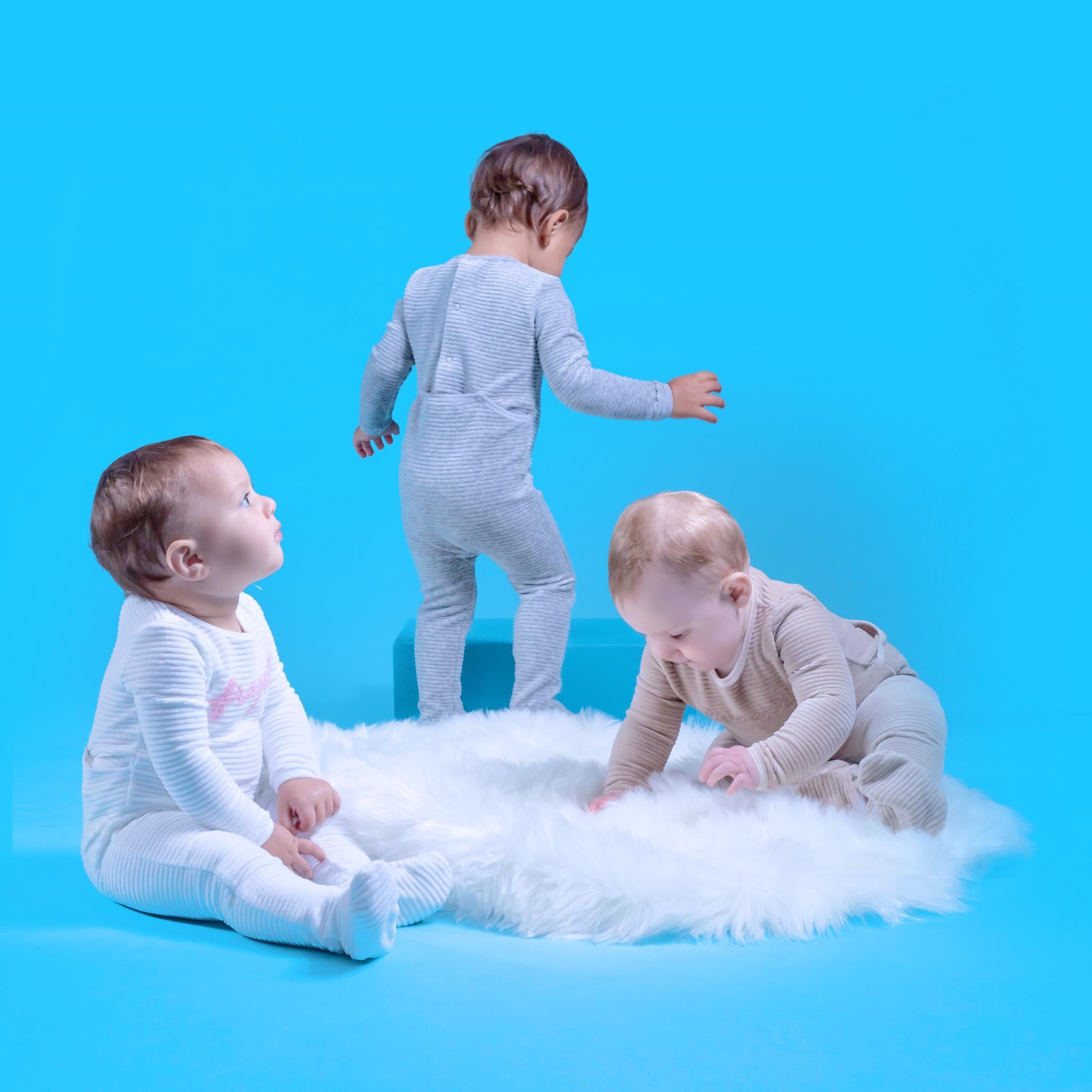 Ribbed Velour Fragile Onesie in by Fragile