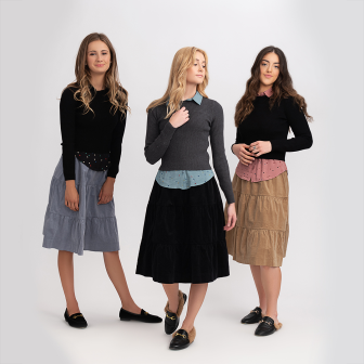 Star Blouse And Sweater in Seafoam by Unclear