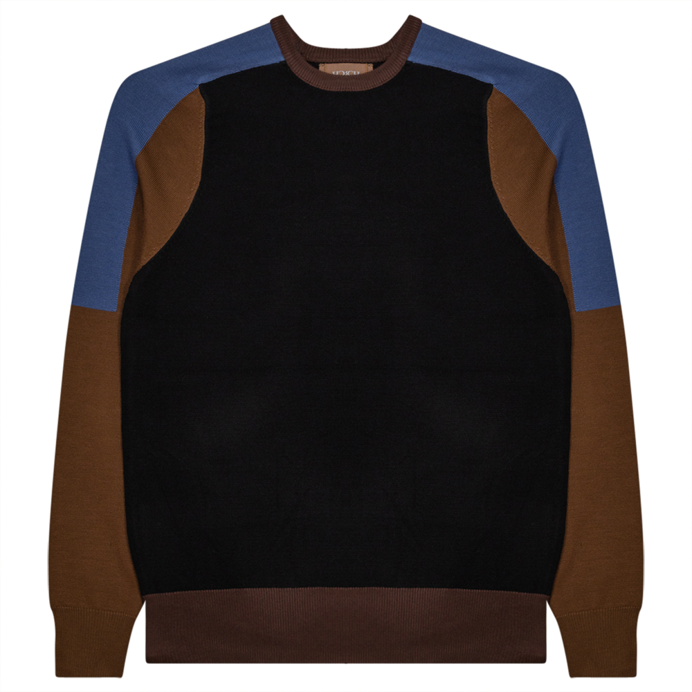 Color Blocked Sweater Knit in by Birch