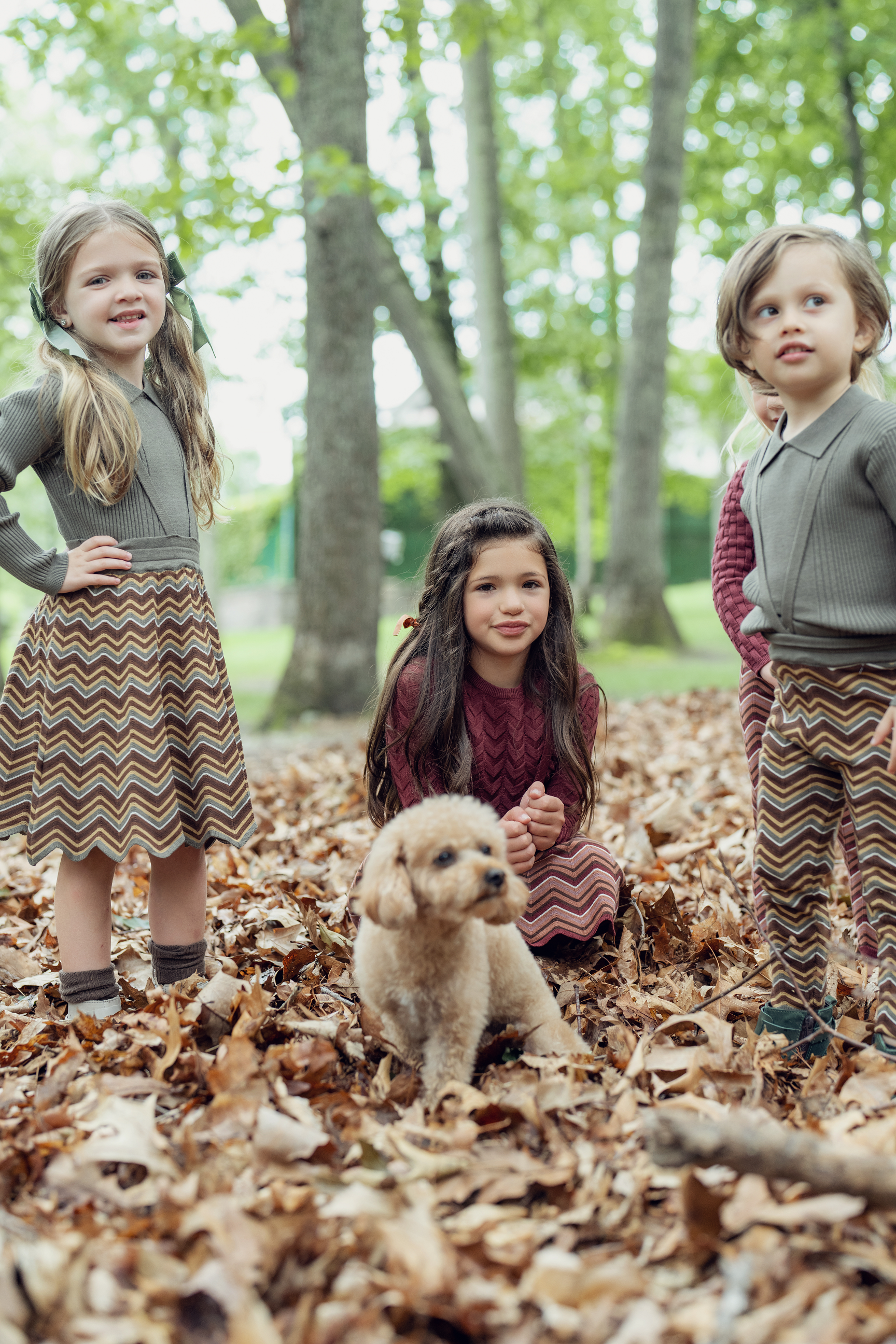 Zig Zag Skirt Skirt With Straps in by Elle & Boo