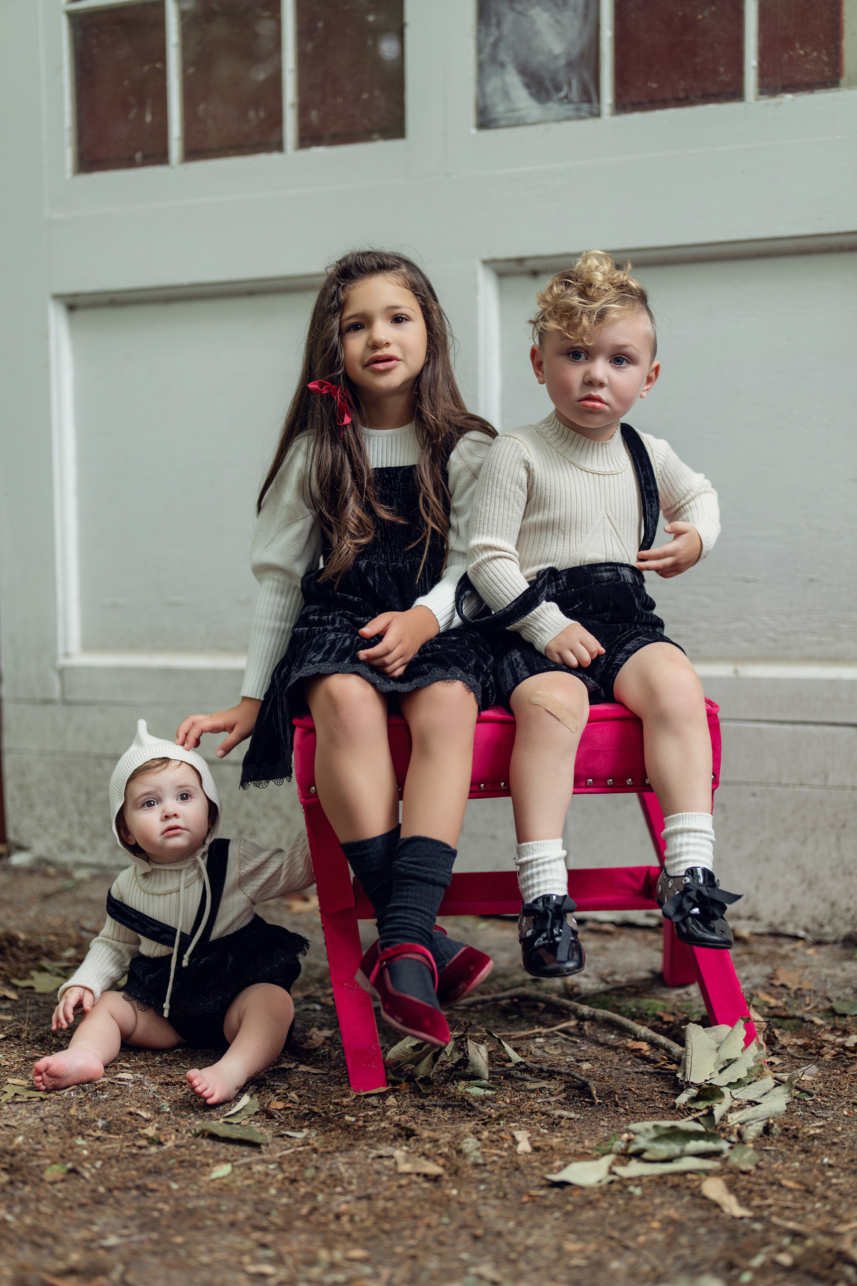 Rib Knit Top With Mock Neck in by Clô