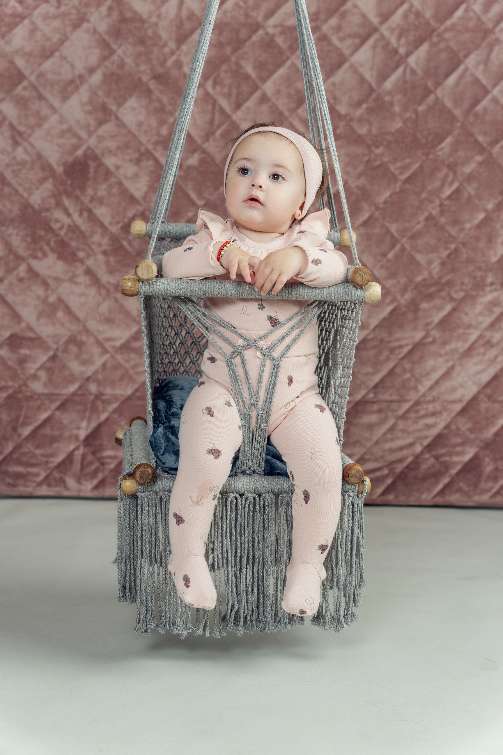 Grapes Print Rib 2PC Set in by Fragile