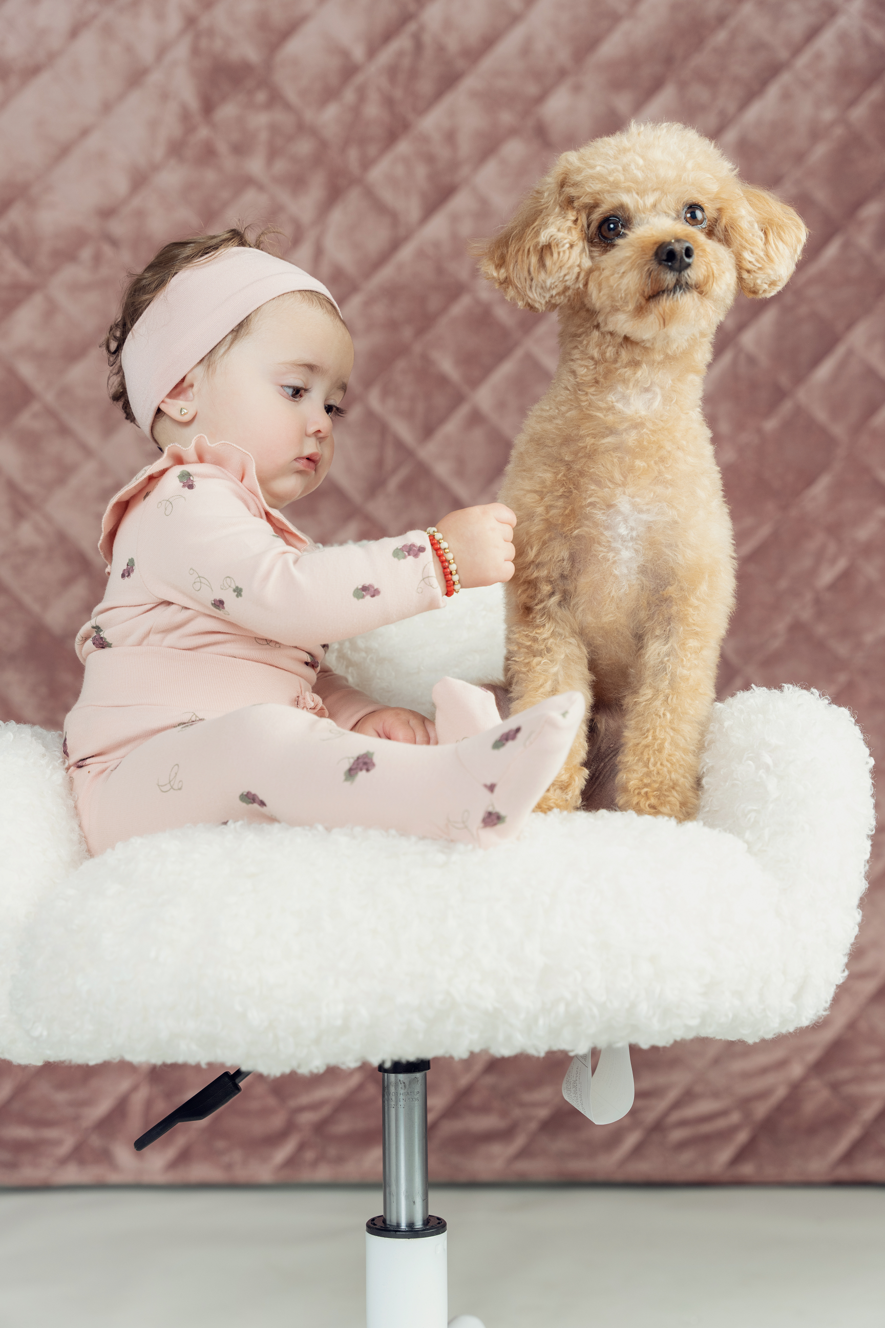 Grapes Print Rib 2PC Set in by Fragile