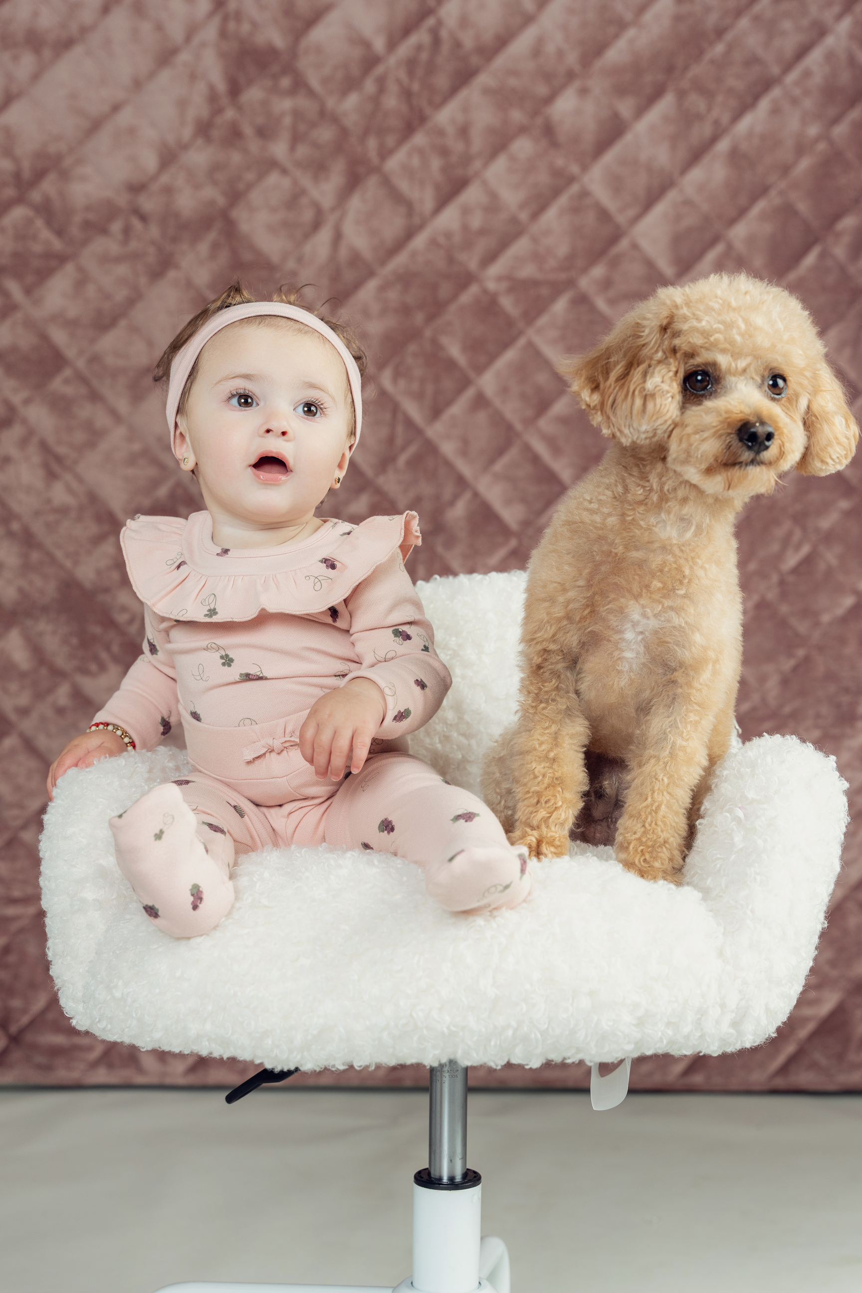 Grapes Print Rib 2PC Set in by Fragile