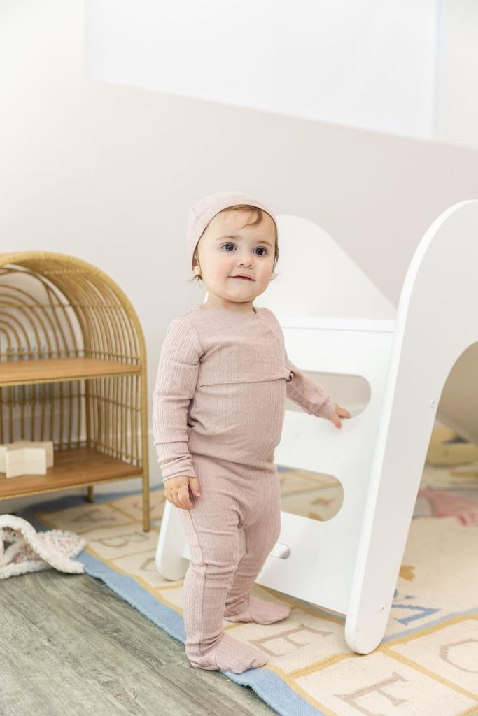 Wrap Look Onesie in by Fragile