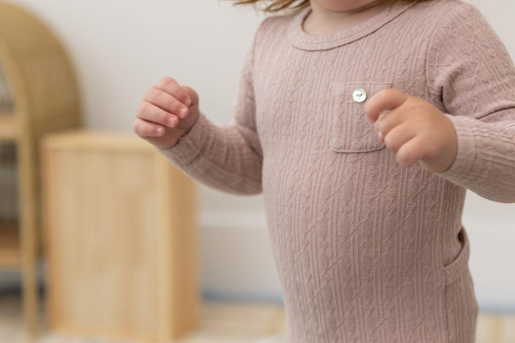 Onesie With Chest Pocket in by Fragile