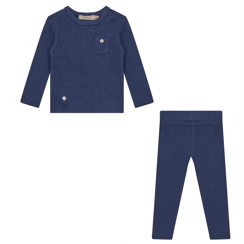 2PC Set With Chest Pocket in by Fragile