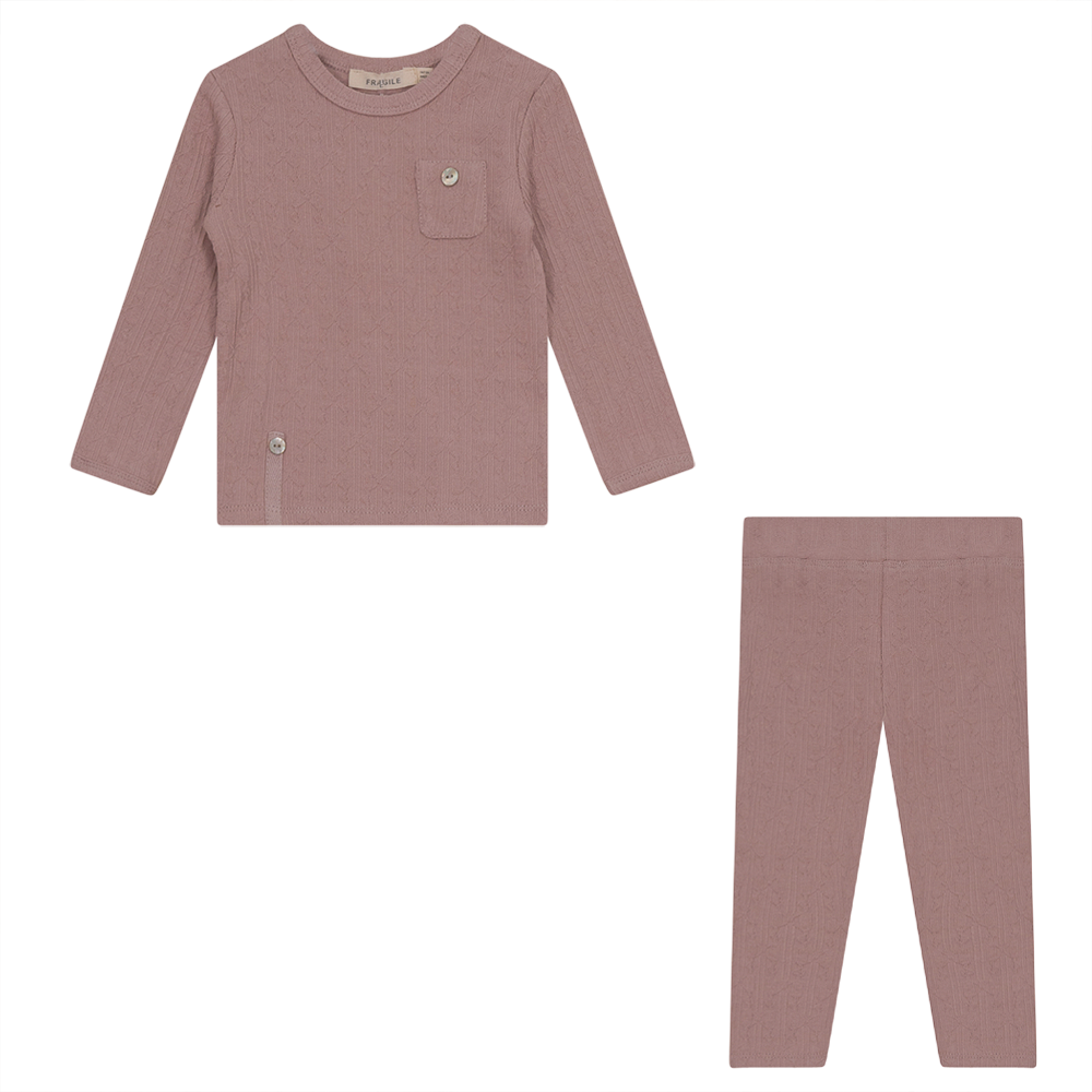 2PC Set With Chest Pocket in by Fragile