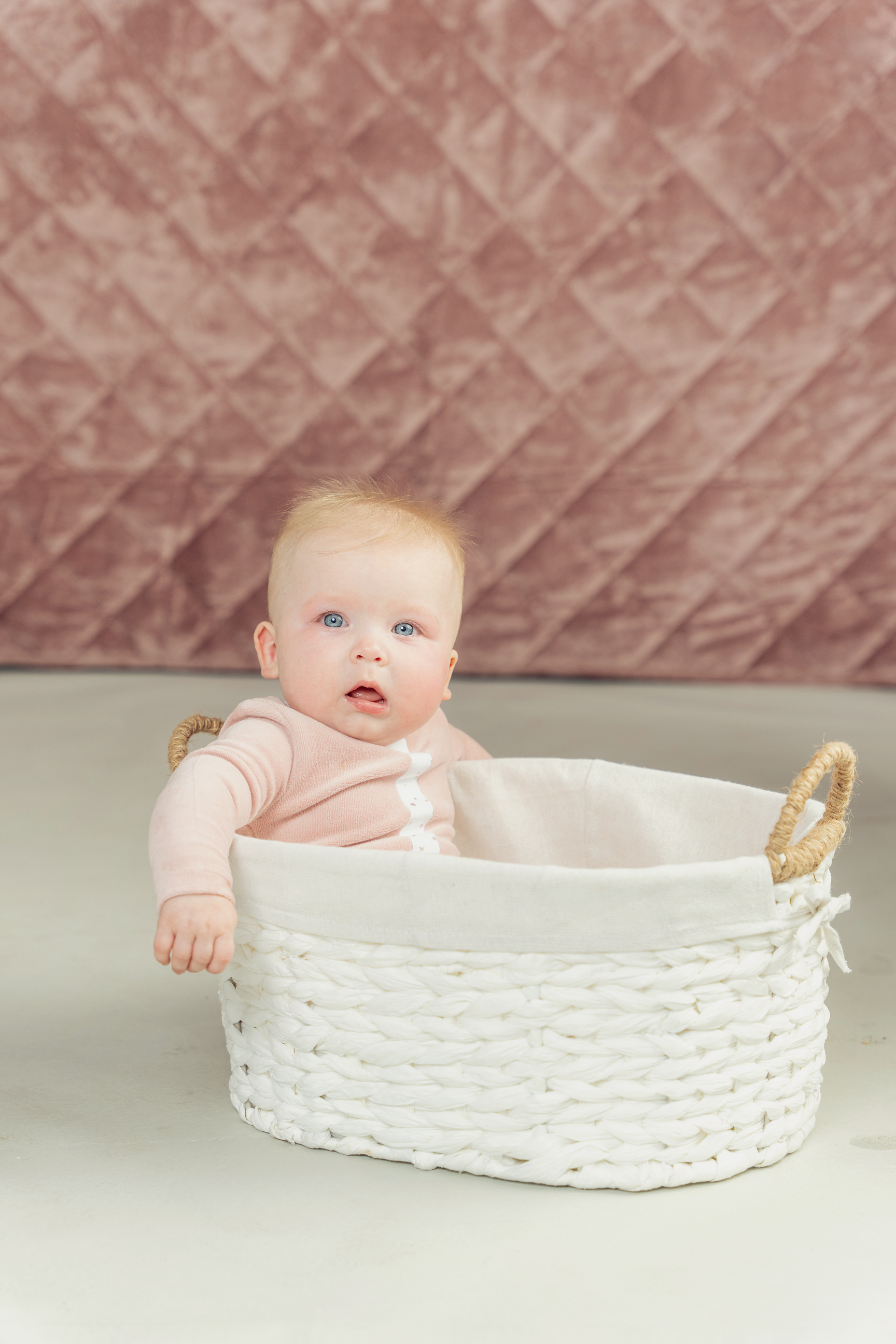 White And Gold Stars Print Velour Onesie in by Fragile