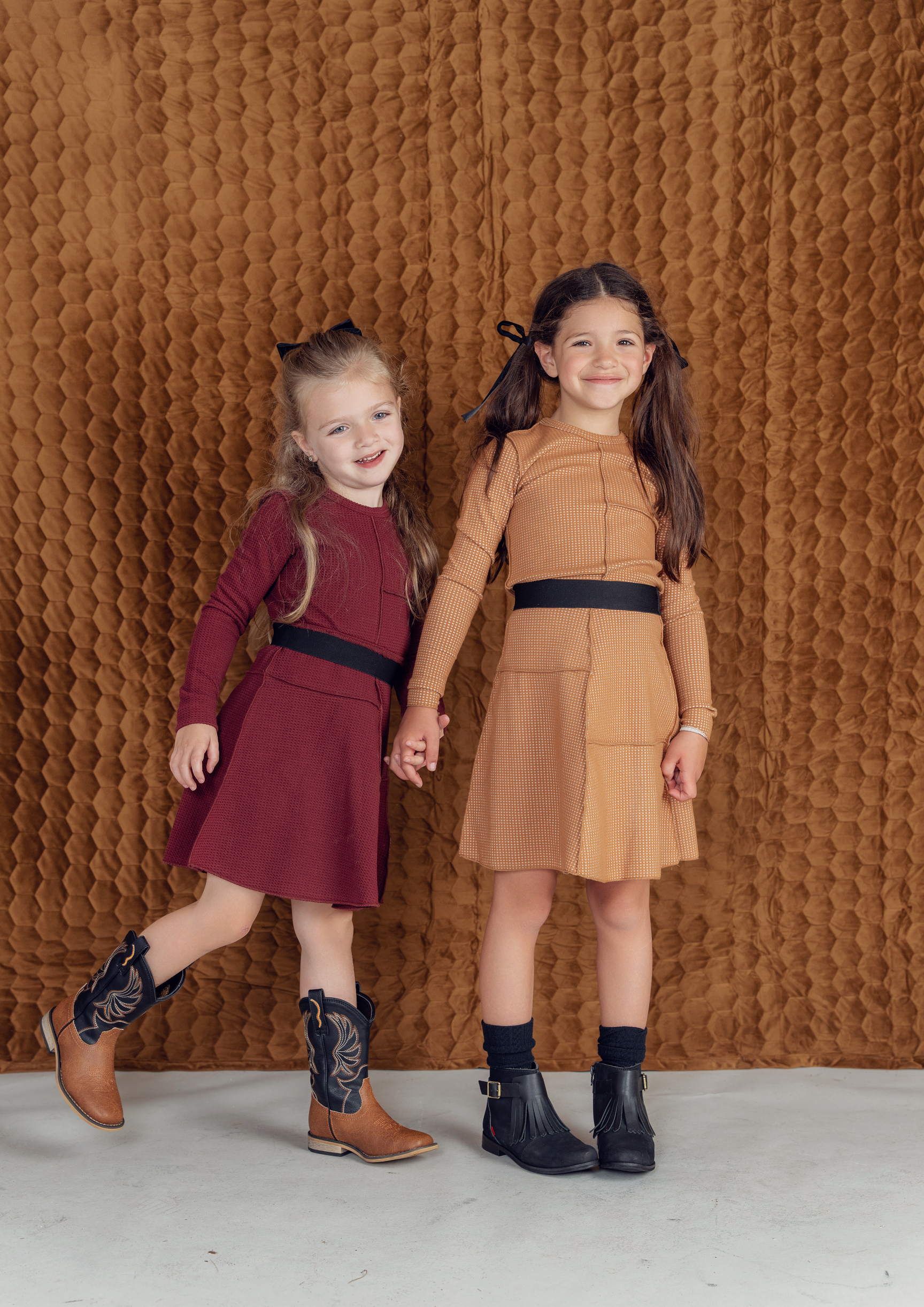 Asymmetric Cuts Waffle Top in by FYI