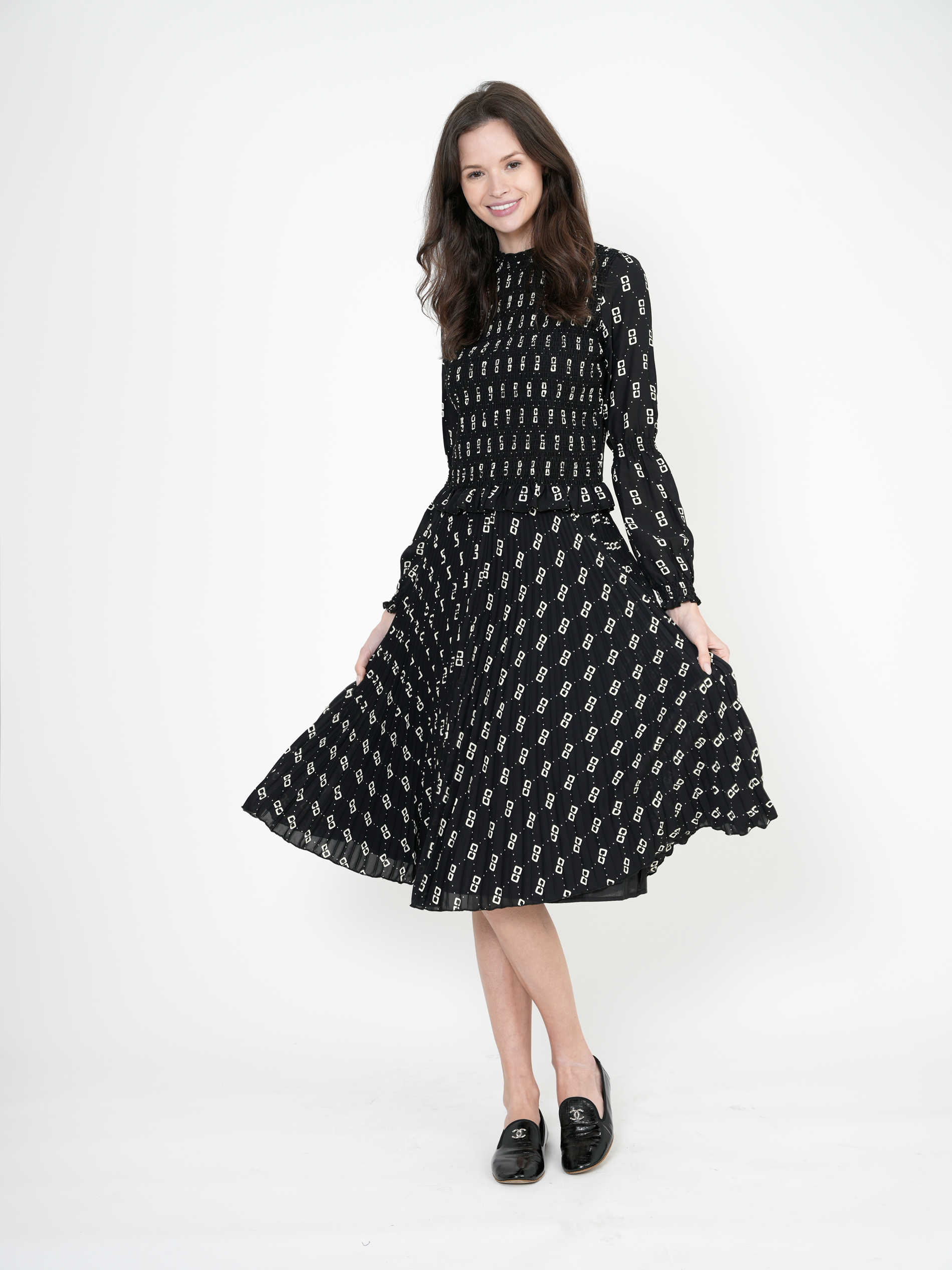 Hook Print 2pc Set in by Ginger