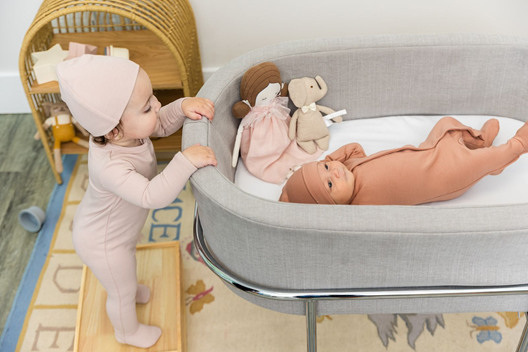 Onesie With Knitted Hat in by Bebe Bella